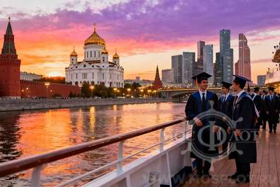Выпускной вечер на теплоходе Премиум-класса Легенда | Ужин, Дискотека выпускной 2025 на теплоходе Легенда